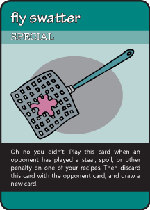 Fly Swatter Card